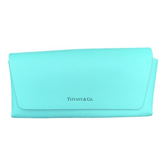 Tiffany & Co Eyeglass Sunglasses Case Magnetic Closure with Microfiber Cloth - Picture 1 of 8